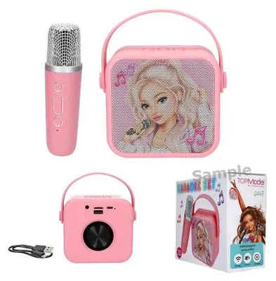 Produktbild von Topmodel Karaoke Set Mikrofon Kinder One Size