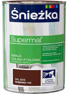 Produktbild von ŚNIEŻKA Supermalbraun matt 8016 0,8l