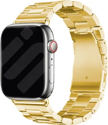 Produktbild von Strap-it Apple Watch Gliederarmband (Gold)