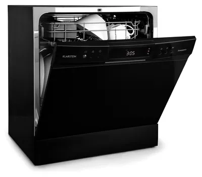 Image de Klarstein Mini Lave Vaisselle de 8 Couvert, Lave-vaisselles Silencieux, 8 Programmes de Lavage, Petit Lave-vaisselle de Table Compact, Lave vaisselle Portable, Facile à Installer pour Maison, Bureau