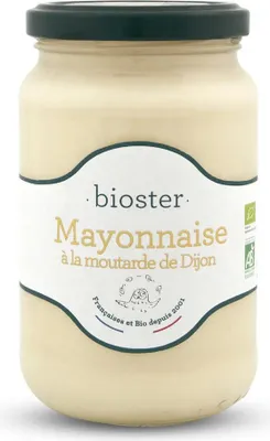 MAJONEZ JAJECZNY Z MUSZTARDĄ DIJON BIO 325 g - BIOSTER