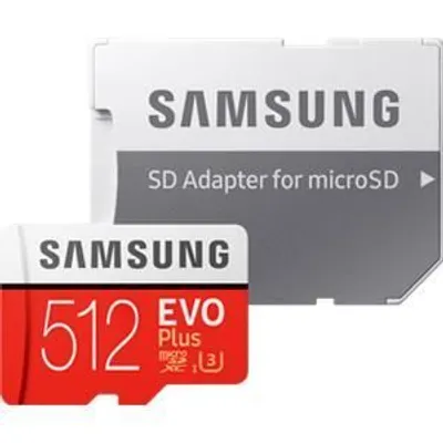 Obrázok produktu pre Samsung MB-MC512G, 512 GB, MicroSDXC, Trieda 10, UHS-I, 100 MB/s, 90 MB/s