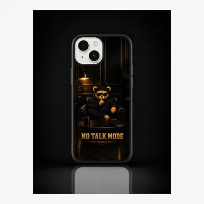 Image de Coque pour iPhone 14, étui de protection pour téléphone portable, avec motif "Ne pas parler" – LUNØIR ©