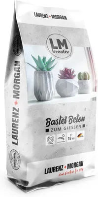 Produktbild von LM-Kreativ LM Bastel-Beton (18 kg) zum Basteln.
