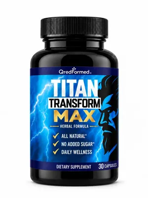 Immagine prodotto di TITAN TRANSFORM – Supporto quotidiano per vitalità e uno stile di vita attivo – 30 capsule, Immagine generata dall'IA