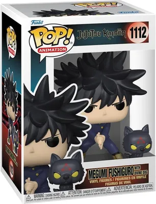 Produktbild von Jujutsu Kaisen - Megumi Fushiguro With Divine Dog 1112 - Funko Pop! - Vinyl Figur
