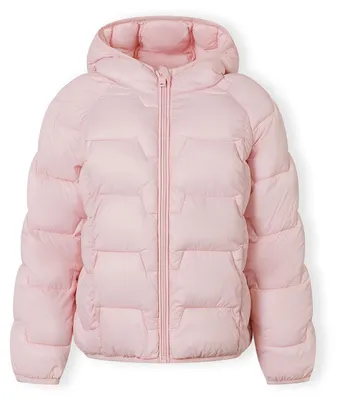 Produktbild von Minoti Winterjacke Mädchen mit Kapuze, wattiert, gesteppt – Kinder-Schneejacke Hellrosa Gr. 172