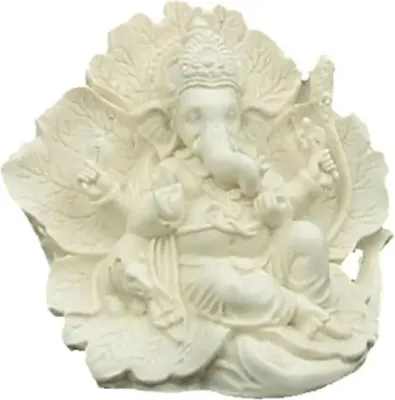 Obrázok produktu pre Ganesh Statue Ridhi Sidhi weiß -- 11x12 cm