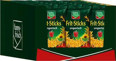 Produktbild von Funny Frisch Frit-Sticks ungarisch 100g, 24 Beutel