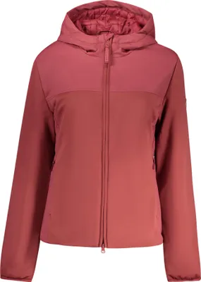 Produktbild von Damenjacke Ellen: Rote Kapuzenjacke mit Taschen und Reißverschluss