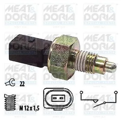 Produktbild von MEAT & DORIA Rückfahrschalter 36009 für VW Golf IV Schrägheck (1J1)