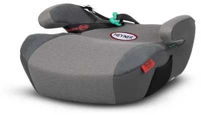 Obrázok produktu pre HEYNER® Zvyšovača sedadla i-SafeUp-L i-Size, detská autosedačka, s bezpečnostným pásom, sivá