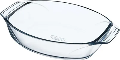 Image de Plat à Four Ovale Pyrex 3l Verre Borosilicate Résistant Et Polyvalent - Pyrex