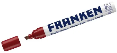 Obrázek produktu pro FRANKEN křídový popisovač šířka čáry: 2-5 mm červená