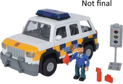 Obrázok produktu pre Simba 109251096 - Policajné auto Fireman Sam 4x4 s figúrkou