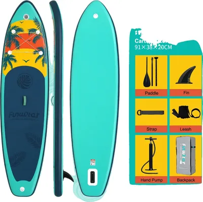 Image de Planche de stand up paddle, gonflable, surface antidérapante, SUPFW55A(335×84×15CM)