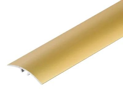 Zdjęcie produktu dla Profil progowy aluminiowy 30mm 5w1 Cezar Złoty Mat 2,79m