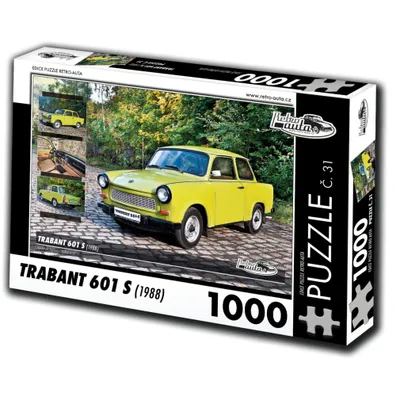 Obrázek produktu pro Puzzle č. 31 - TRABANT 601 S (1988) 1000 dílků