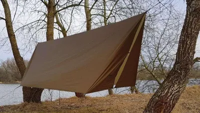 Obrázok produktu pre Ultraľahká plachta Bushmen 3x2 m zelená Príslušenstvo