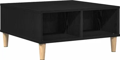 Obrázek produktu pro vidaXL Konferenční stolek černý dubový vzhled 60 x 60 x 30 cm materiál na bázi dřeva