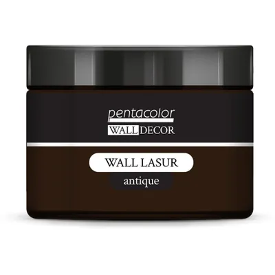 Produktbild von PENTART Wandlasur, Antik, 150 ml, Umbra
