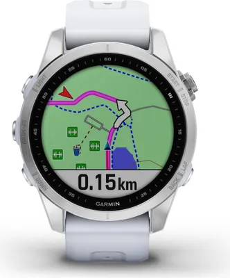 Produktbild von Garmin fenix 7S, 3,05 cm (1.2"), MIP, Touchscreen, 16 GB, GPS, 63 g