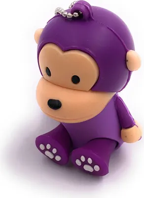 Produktbild von Onlineworld2013 Affe in Lila Monkey Funny USB Stick 64 GB USB 3.0