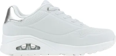 Zdjęcie produktu dla Buty sportowe damskie SKECHERS UNO - SHIMMER 155196-WSL białe r. 38.5