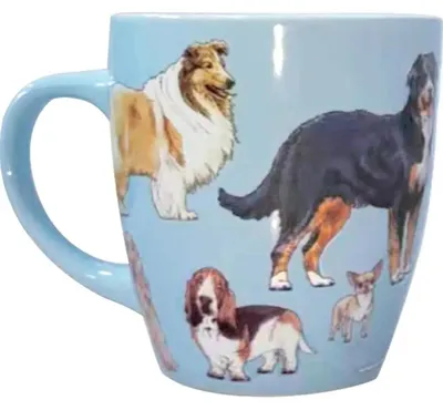 Produktbild von Die Spiegelburg Porzellan-Tasse Hunde - I love cats & dogs