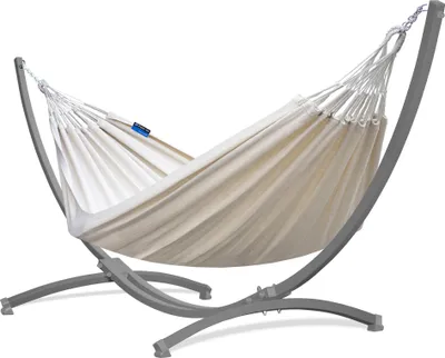 Obrázek produktu pro Potenza houpací síť s rámem Pro dvě osoby Houpací 220x140 cm I Rám 220kg