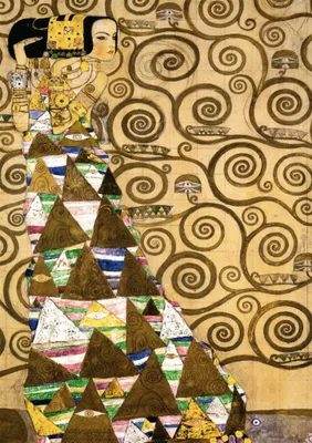 Produktbild von Kunstkarte Gustav Klimt "Die Erwartung"