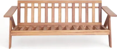 Produktbild von Designbank Bank Gartenbank Holzbank Sitzbank Ruhebank Sitzmöbel