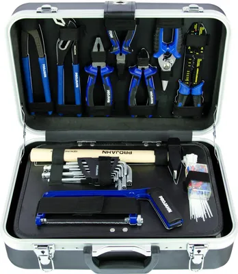 Image de Projahn Coffret à outils 164 pces proficraft compact métrique 6 pans Coffret ABS