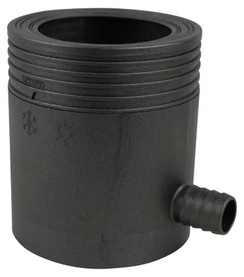 Produktbild von Marley Regensammler mit Filter und Überlaufstop DN 80-105mm anthrazit metallic Fallrohrfilter