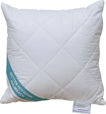 Produktbild von Betten Hofmann Faserkissen Kleinkissen versteppt 40x40 cm mit Reißverschluss