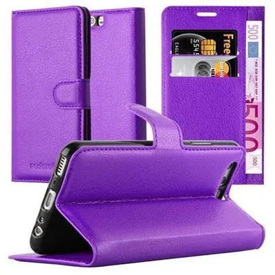 Produktbild von Cadorabo Hülle für Huawei P10 PLUS Schutz Hülle in Lila Handyhülle Etui Case Cover Magnetverschluss