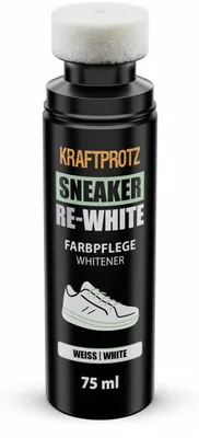 Produktbild von Sneaker Re-White 75 ml - Schuhreiniger Schuhpflege Whitener Schuhfarbe Weiß