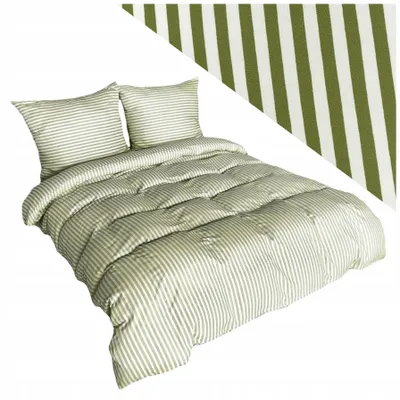 Produktbild von Eusebia Home Mikrofaser Bettwäsche-Set Streifen 220x200 cm