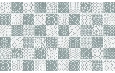 Immagine prodotto di Adesivi murali effetto piastrelle per cucina e bagno – 60 adesivi in stile scandinavo (stile Kvasir) – 60 adesivi, 20 x 20 cm