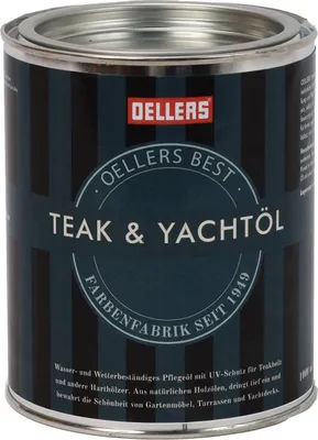 Produktbild von Premium Teak & Yachtöl | natürliches Holzöl für Innen und Außen