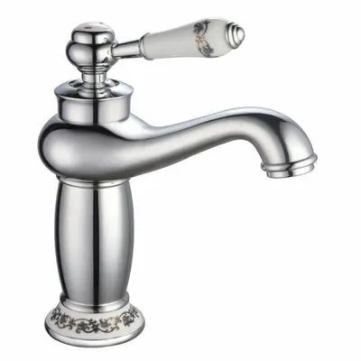 Immagine prodotto di Miscelatore per sanitari Rousseau Marple, monocomando, cromato, argento, con aeratore