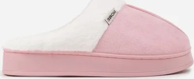 Produktbild von Damen Hausschuhe Slip On Pantoffeln Plüsch Isoliert Slippers Knowi Rosa Gr.36/37