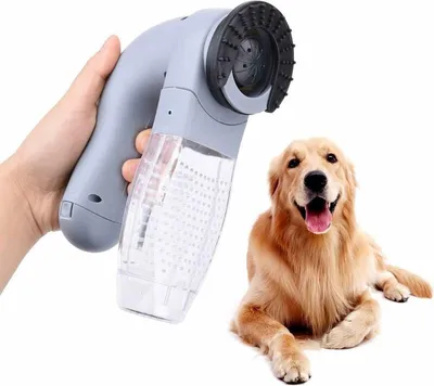 Produktbild von Tierhaarstaubsauger, kabelloser elektrischer Hand-Trimmer für Tierhaarbälle, Reinigungswerkzeug für Haustiere mit Aufbewahrungsbox für Hunde und Katzen