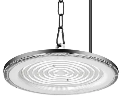 Produktbild von UFO LED-Hallenleuchte - Industrielampe - 500 W - 2er-Pack - Netzbetrieb - Wasserdicht - Für Werkstatt und Garage