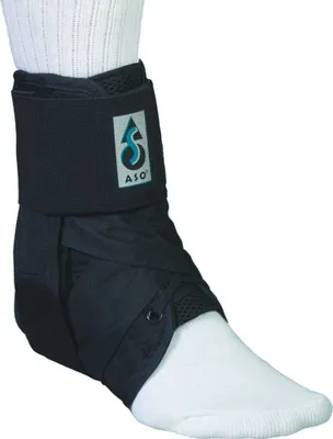 Produktbild von Knöchelorthese A.S.O. schwarz>>>>Gr. XL