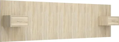 Immagine prodotto di vidaXL Testiera con comodini in legno di rovere Sonoma