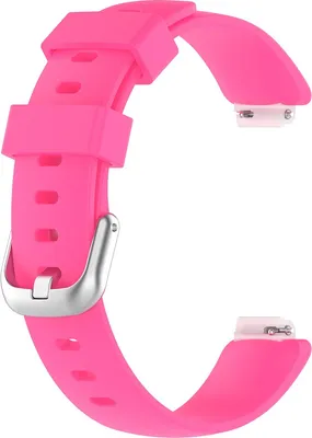 Produktbild von BStrap Silicone Armband für Fitbit Inspire 2, pink