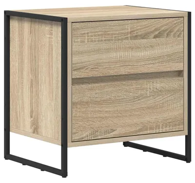 Productafbeelding van Nachtkastje met 2 Laden in Industrieel Design