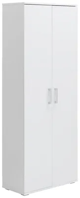 Produktbild von Schuhschrank ALEX XL mit Drehtüren, Weiß, 70 cm breit, 179 cm hoch, 33,5 cm tief