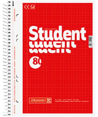 Produktbild von Collegeblock kariert A5 Student
